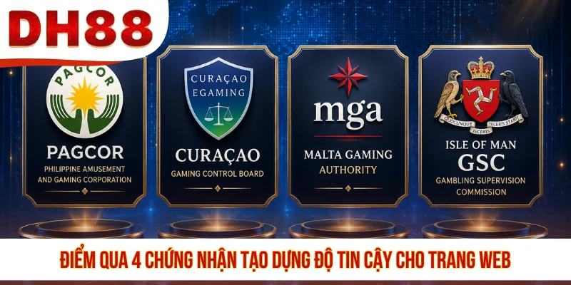 Điểm qua 4 chứng nhận tạo dựng độ tin cậy cho trang web